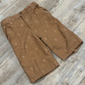 Carter's Tan Shorts with Cactus Detail Size 10